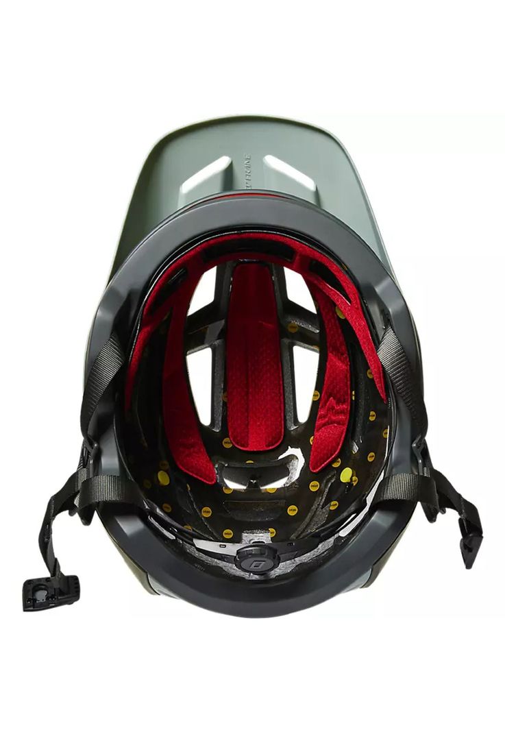 Casco Bicicleta Speedframe Pro Blocked Verde Fox-4