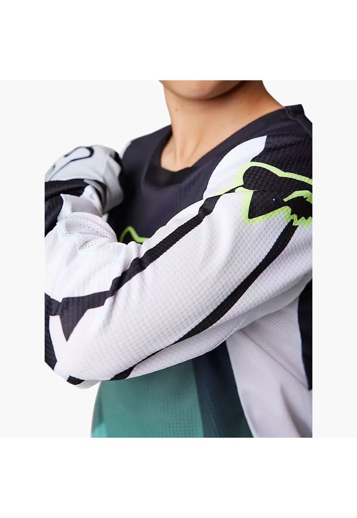 Polero Moto Niño 180 Leed Verde Fox-5