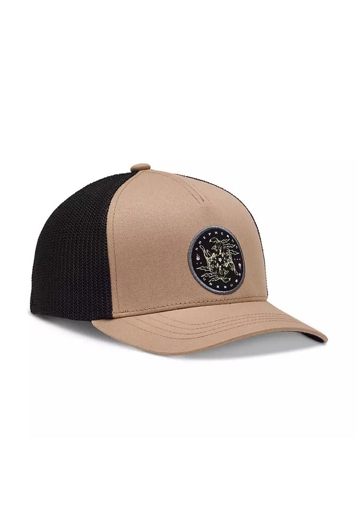 Gorro Jockey Lifestyle Niño Plague 110 Snapback Cafe Claro Fox-0