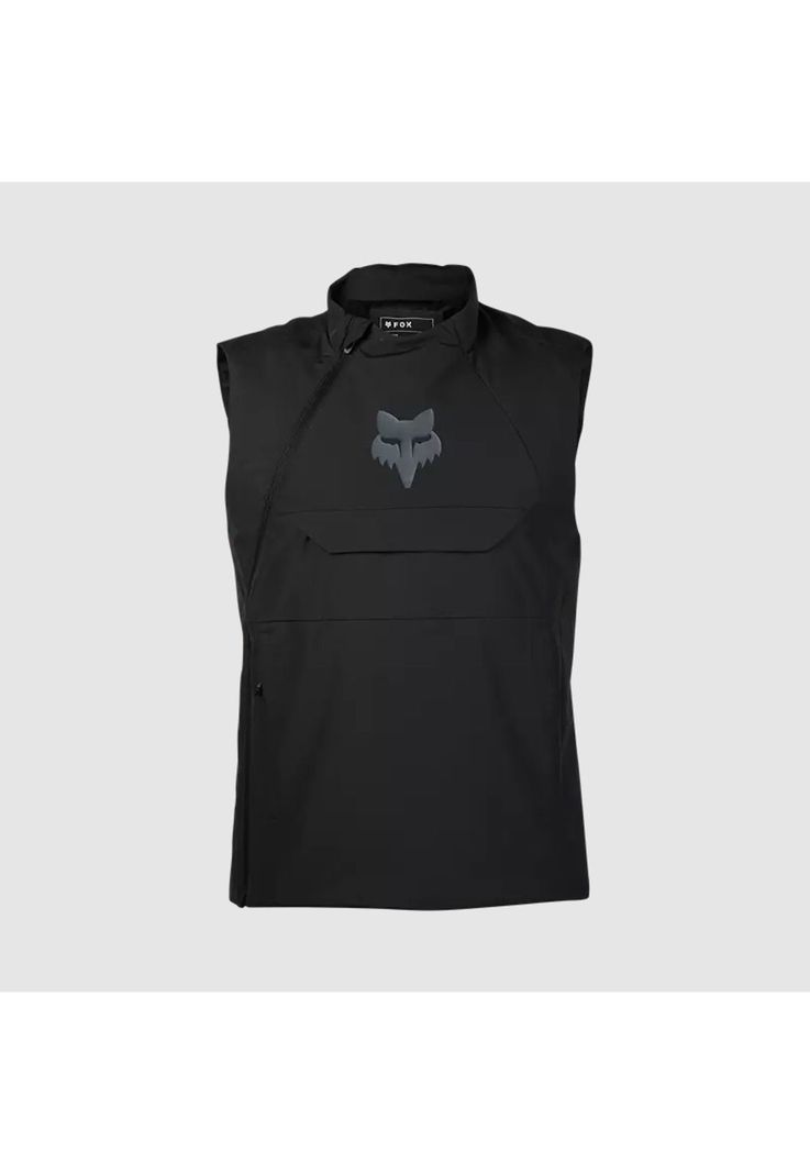 Chaqueta Cortavientos Moto Ranger Off-Road Negro Fox-0
