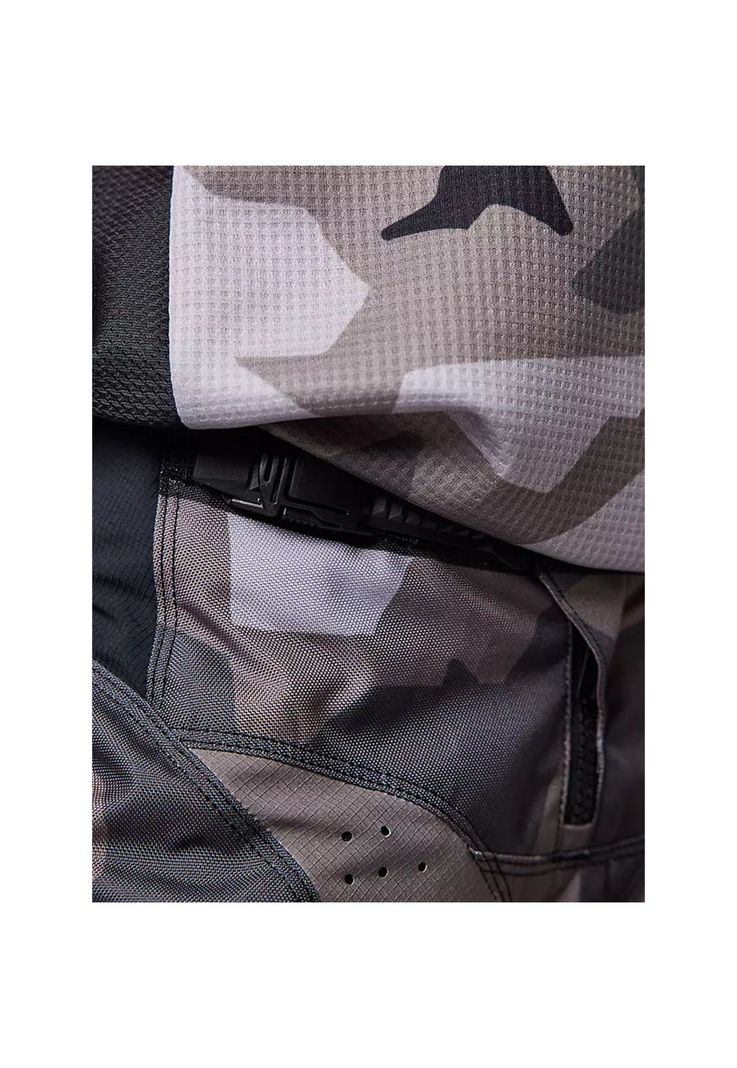 Pantalon Moto Niño 180 BKNR Camo Gris/Naranjo Fox-3