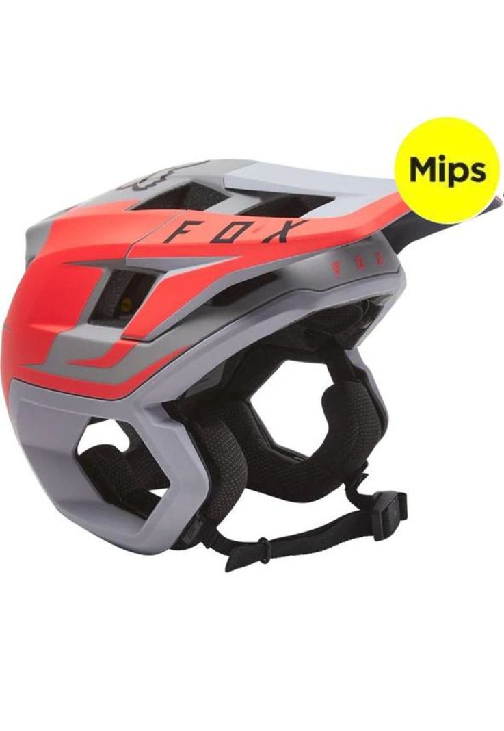 Casco Bicicleta Dropframe Pro Gris Fox