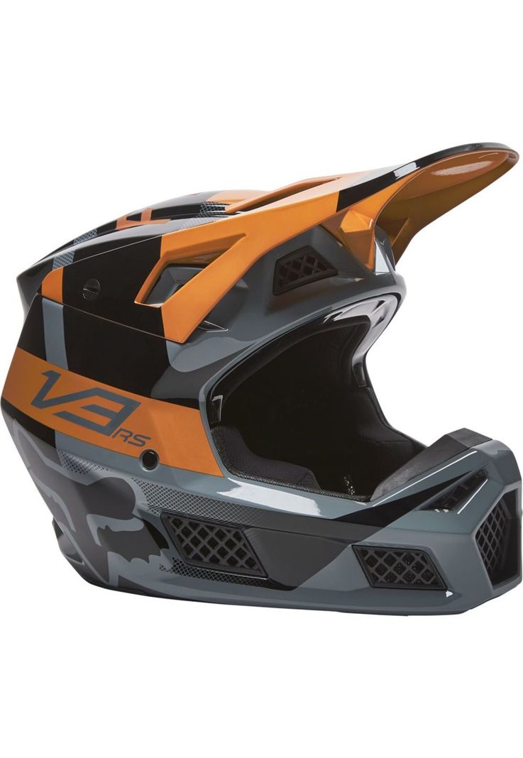 Casco Moto V3 RS Riet Negro Fox-0