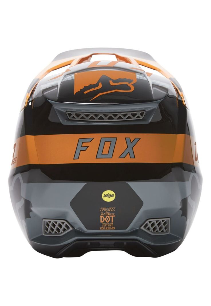 Casco Moto V3 RS Riet Negro Fox-3