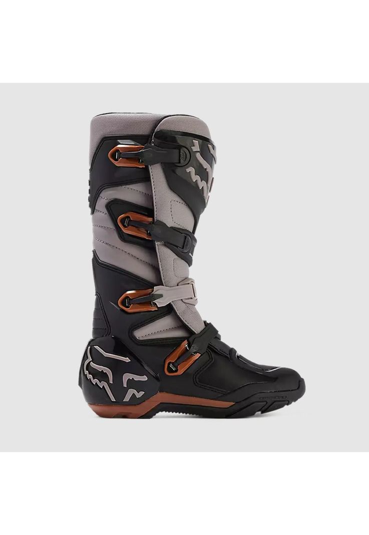 Botas Moto Comp X Negro/Cafe Fox-1