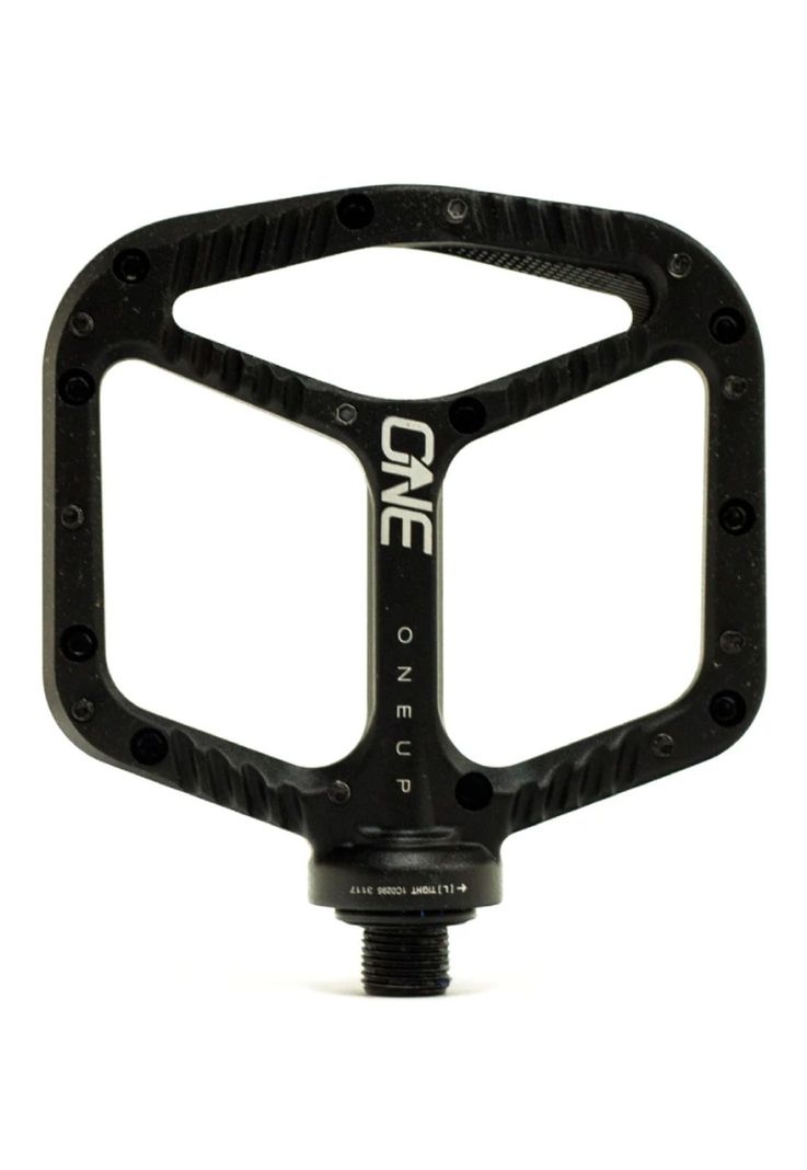 Pedales Bicicleta Flat Aluminio Negro One Up-2