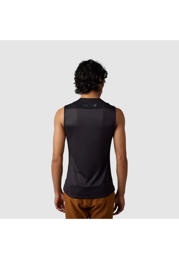 Polera Bicicleta Flexair Ascent Sin Mangas Negro Fox-1