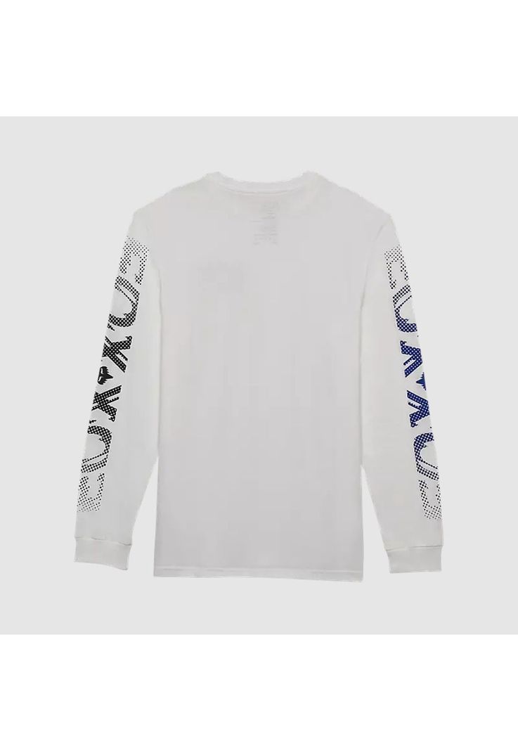 Polera Lifestyle Energy Premium Manga Larga Blanco Fox-1
