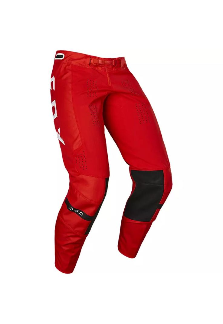 Pantalon Moto 360 Merz Rojo Fox-0