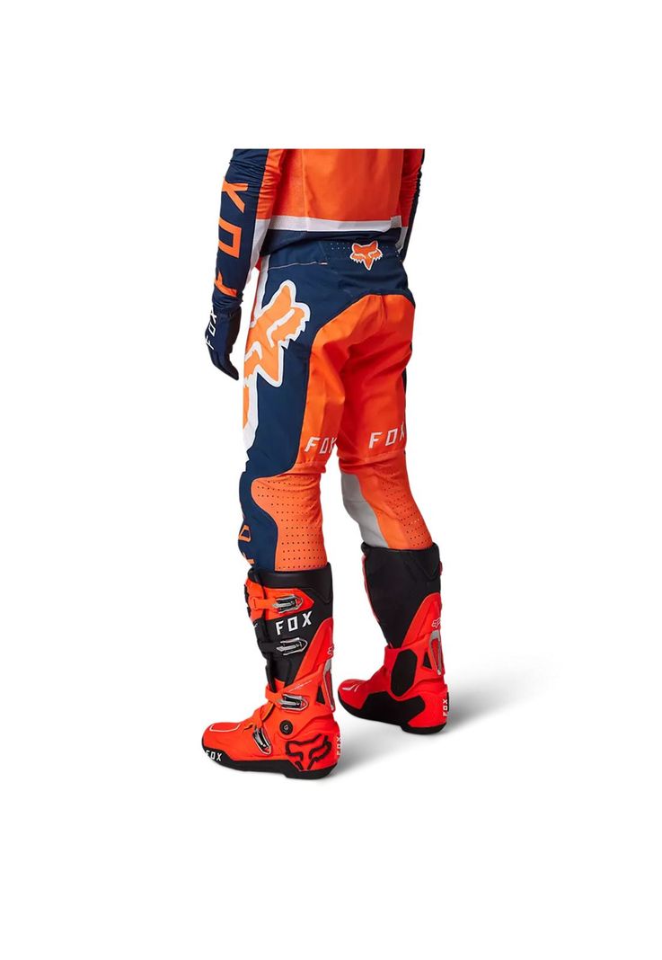 Pantalon Moto Flexair EFEKT Naranjo Fox-2