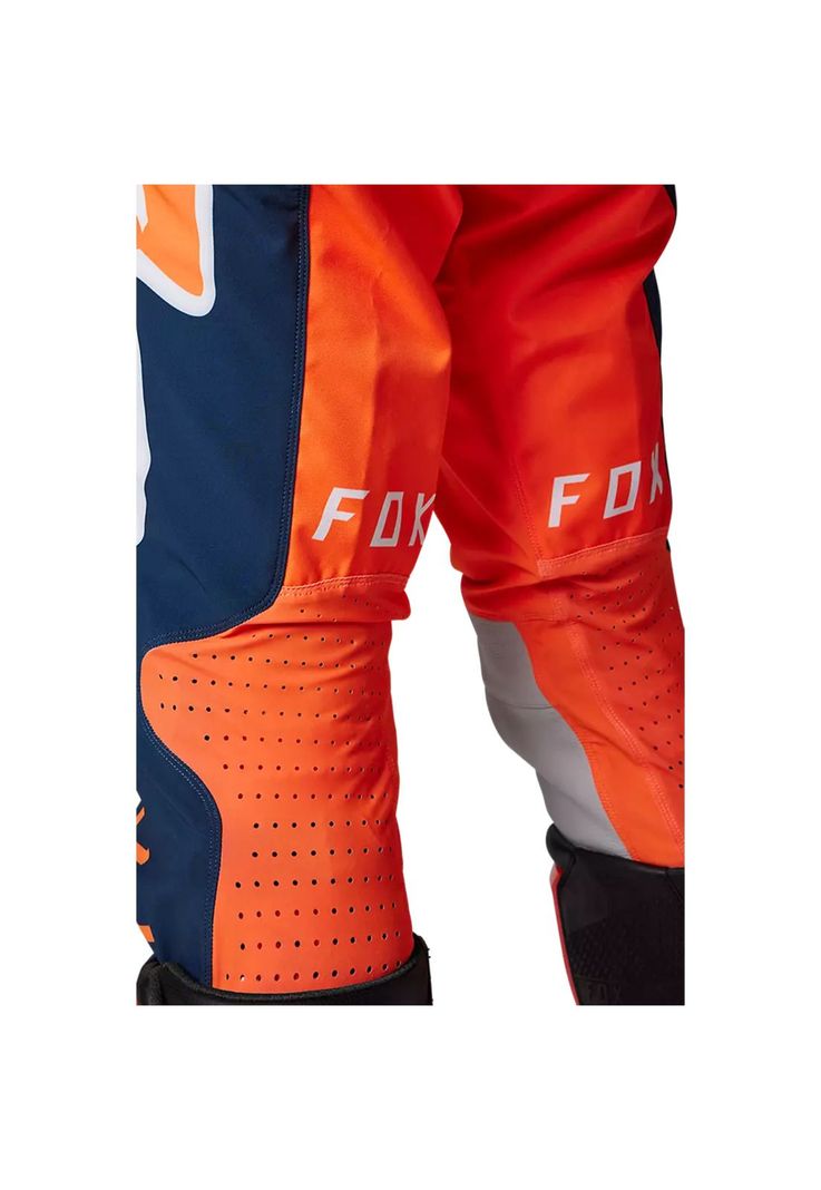 Pantalon Moto Flexair EFEKT Naranjo Fox-4