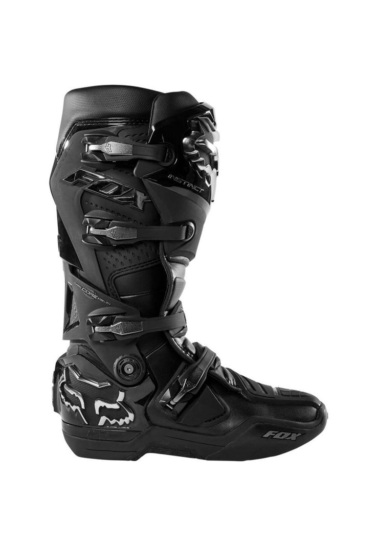 Botas Moto Instinct Negro Fox-1