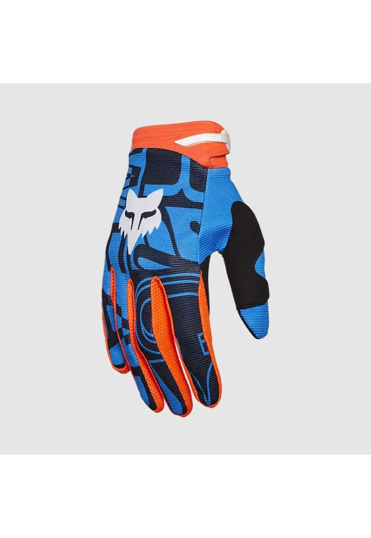 Guantes Moto 180 Race Spec Azul Fox-0