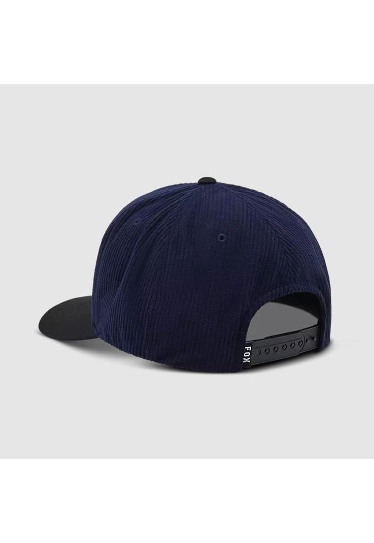 Gorro Jockey Lifestyle Moto-X Corduroy Azul Marino Fox-1