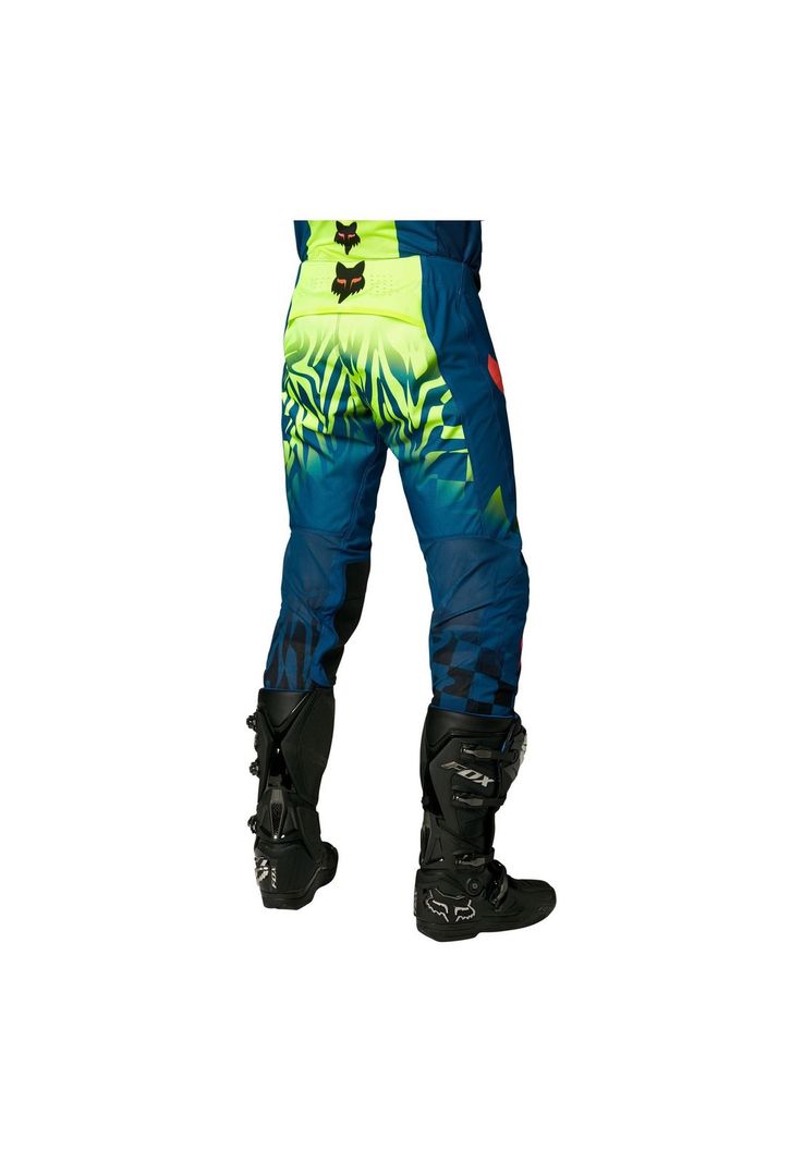 Pantalon Moto Flexair Mawlr Azul Fox-4
