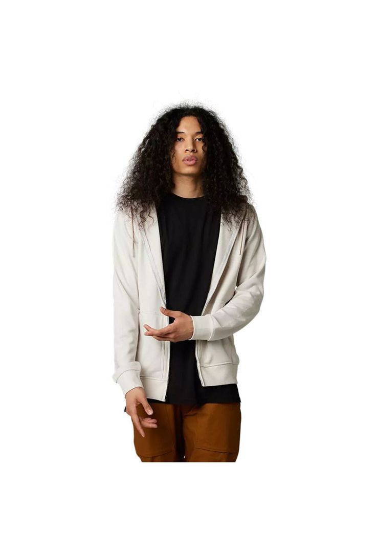 Poleron Lifestyle No Contest Blanco Fox-1