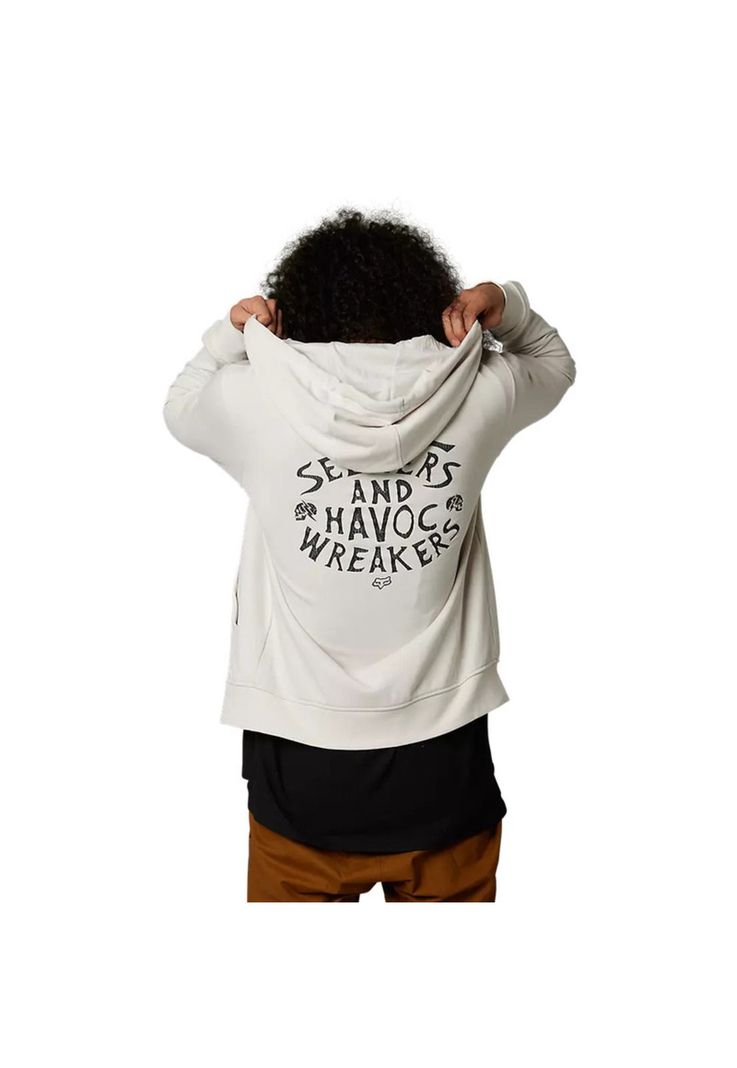 Poleron Lifestyle No Contest Blanco Fox-3
