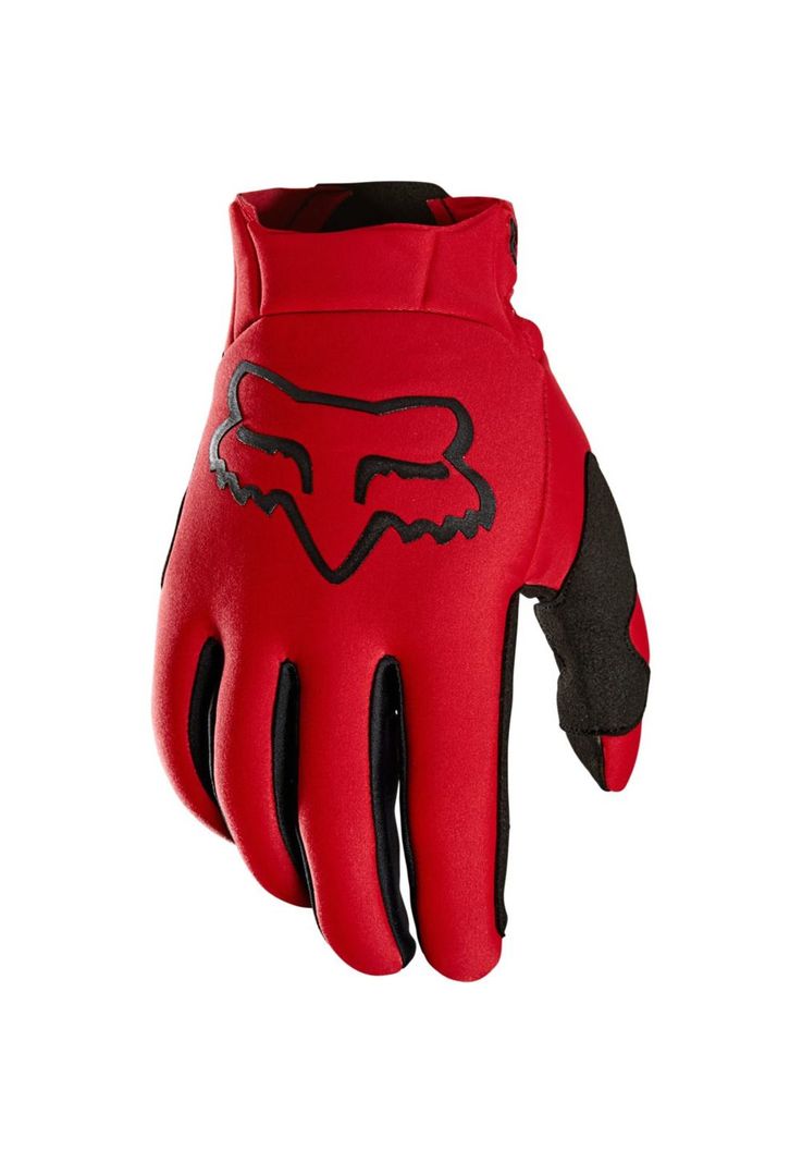 Guantes Moto Legion Thermo Rojo Fox-0