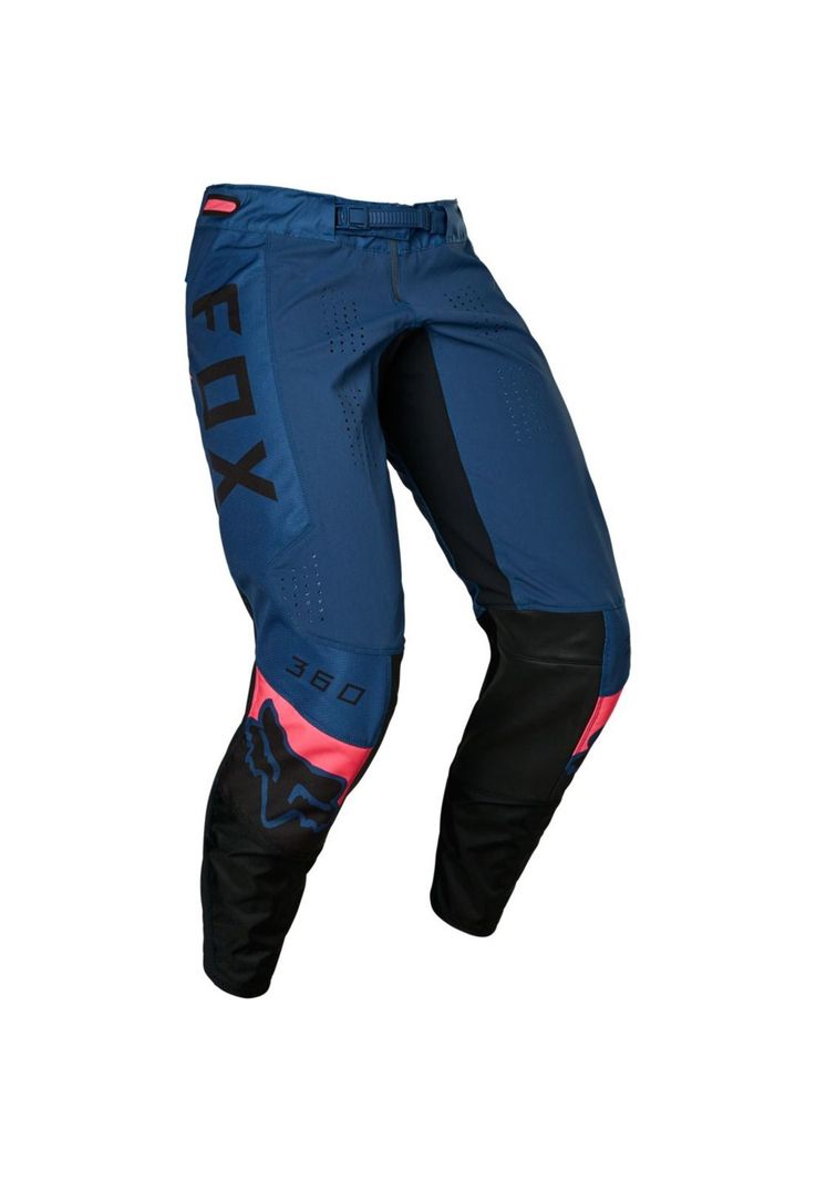 Pantalon Moto 360 Dier Azul Fox-0