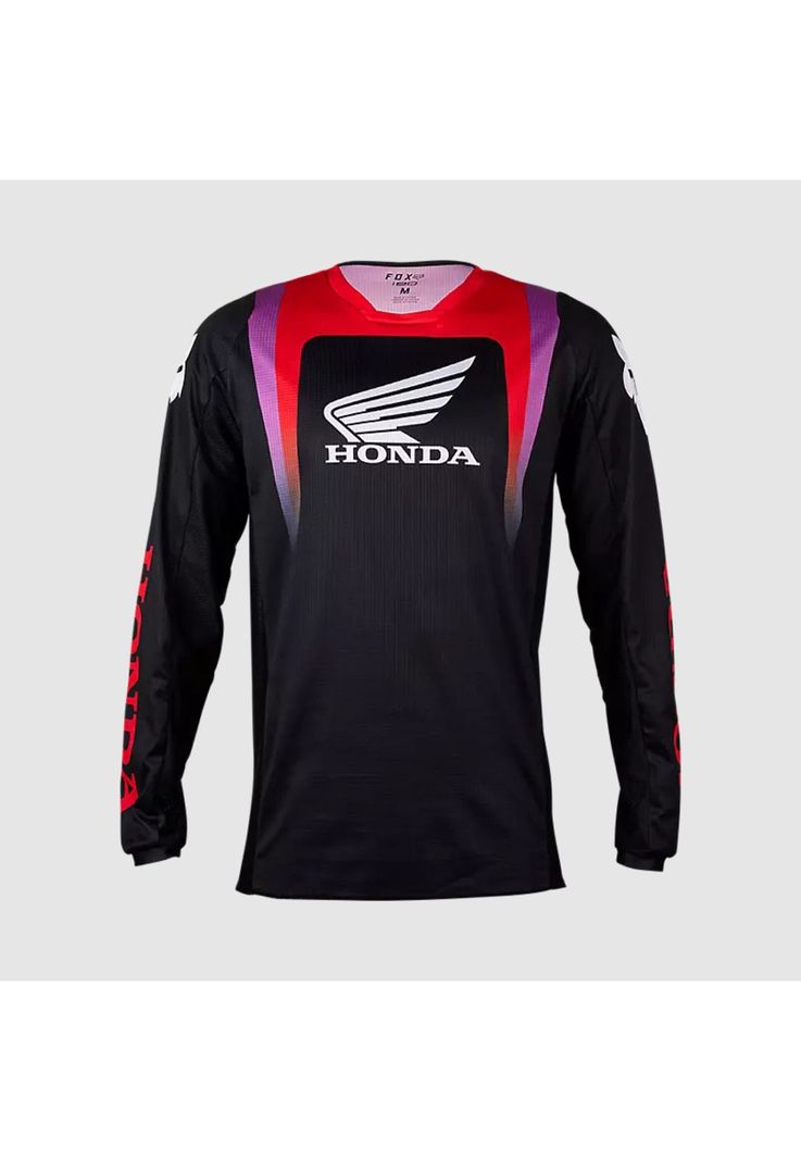 Polera Moto 180 Honda Multicolor Fox-0