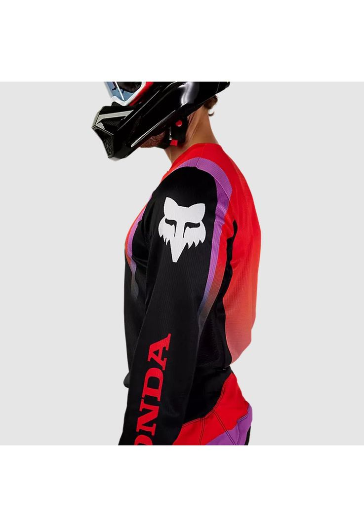Polera Moto 180 Honda Multicolor Fox-4