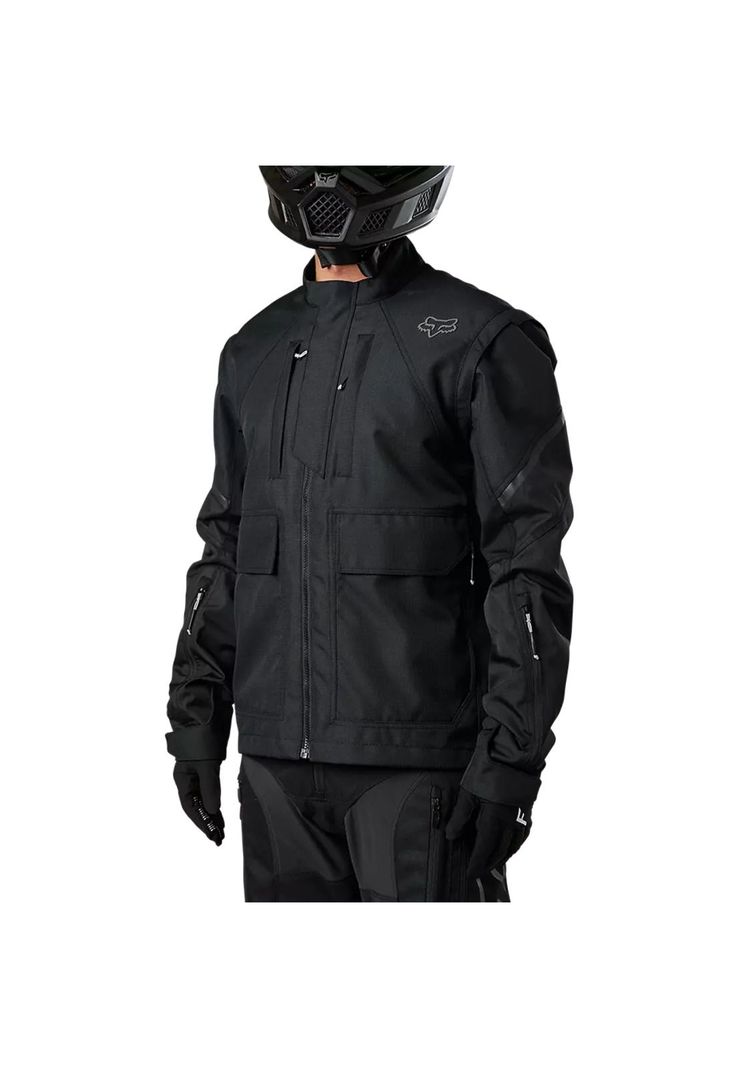 Chaqueta Moto Defend Offroad Negro Fox-1