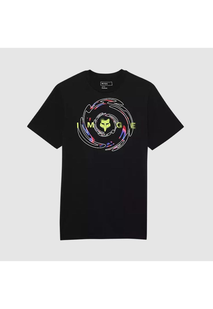 Polera Lifestyle Energy Face Premium Negro Fox-0