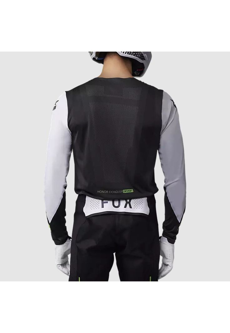 Polera Moto Flexair Edición Limitada 50.º Negro Fox-3
