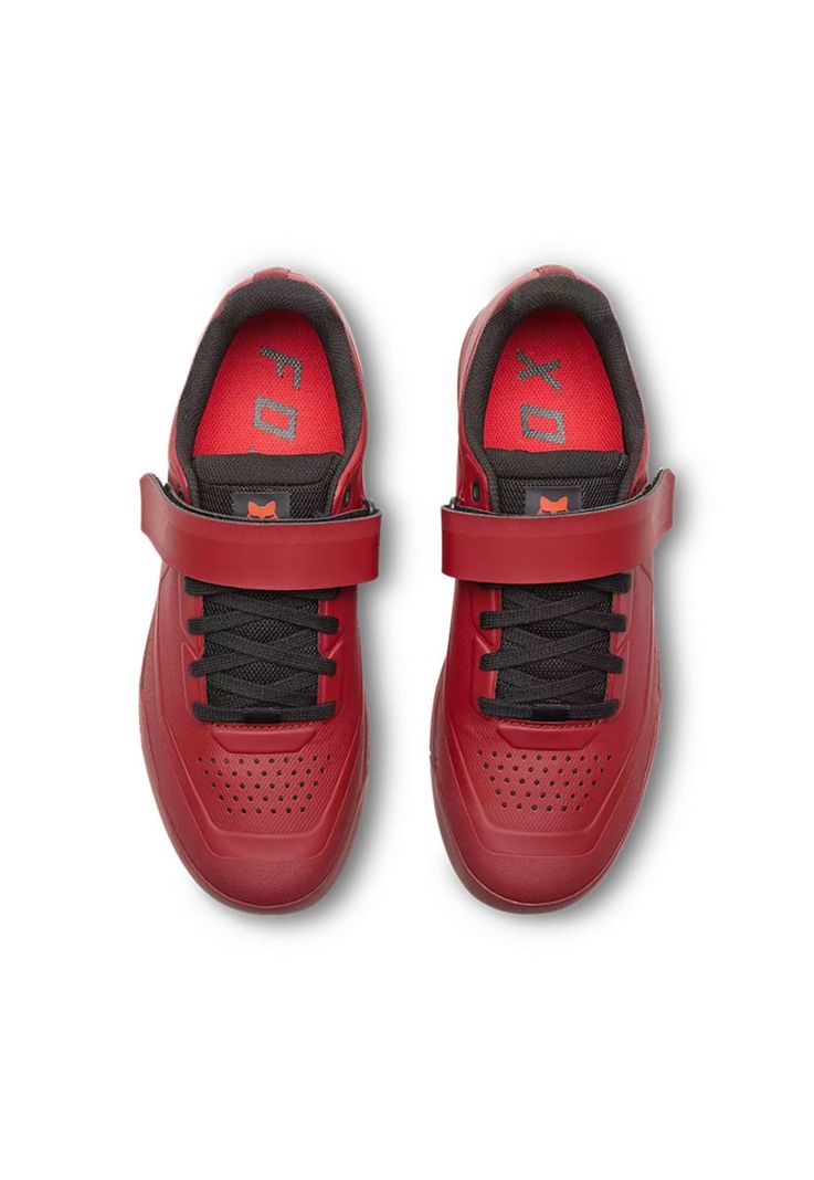 Zapatillas Bicicleta Union Rojo Fox-2