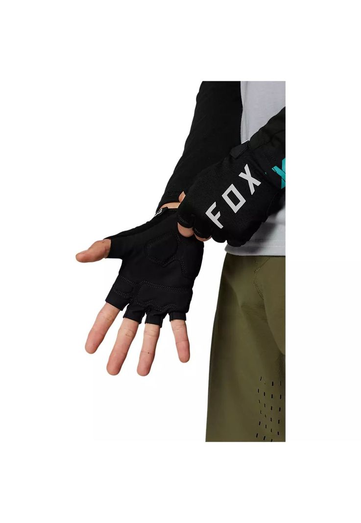 Guantes Bicicleta Ranger Gel Half Finger Negro Fox-1