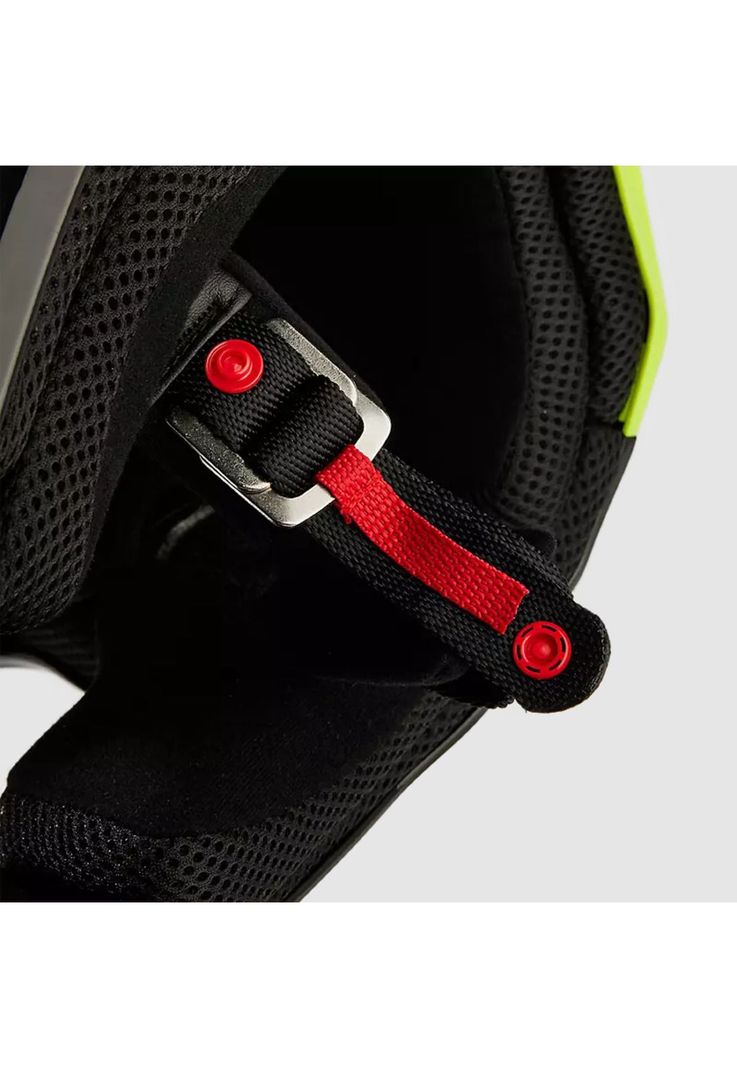 Casco Moto V1 Streak Negro/Amarillo Fox-6