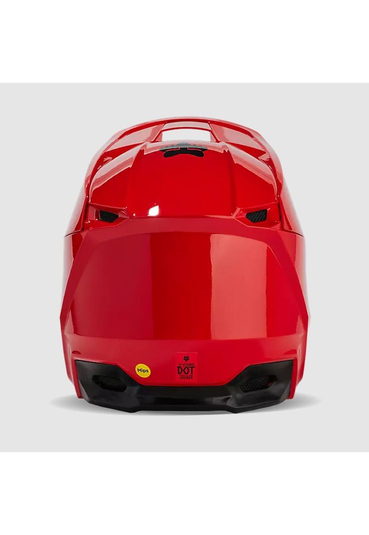 Casco Moto V Core Rojo Fox-4