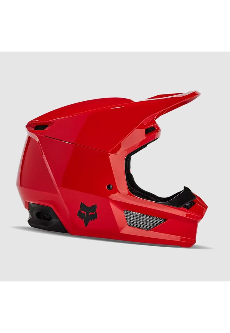 Casco Moto V Core Rojo Fox-0