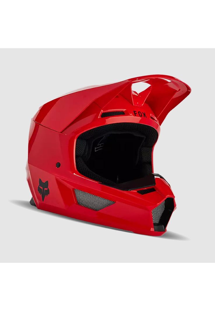 Casco Moto V Core Rojo Fox-1