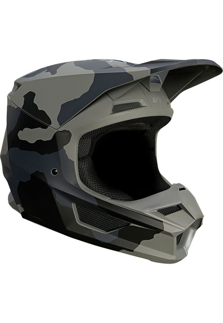 Casco Moto Niño V1 Trev Camo Fox-0