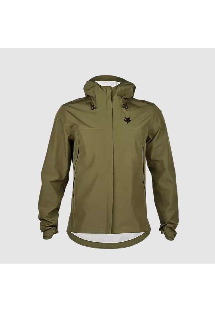 Chaqueta Bicicleta Impermeable Ranger Verde Oliva Fox-0