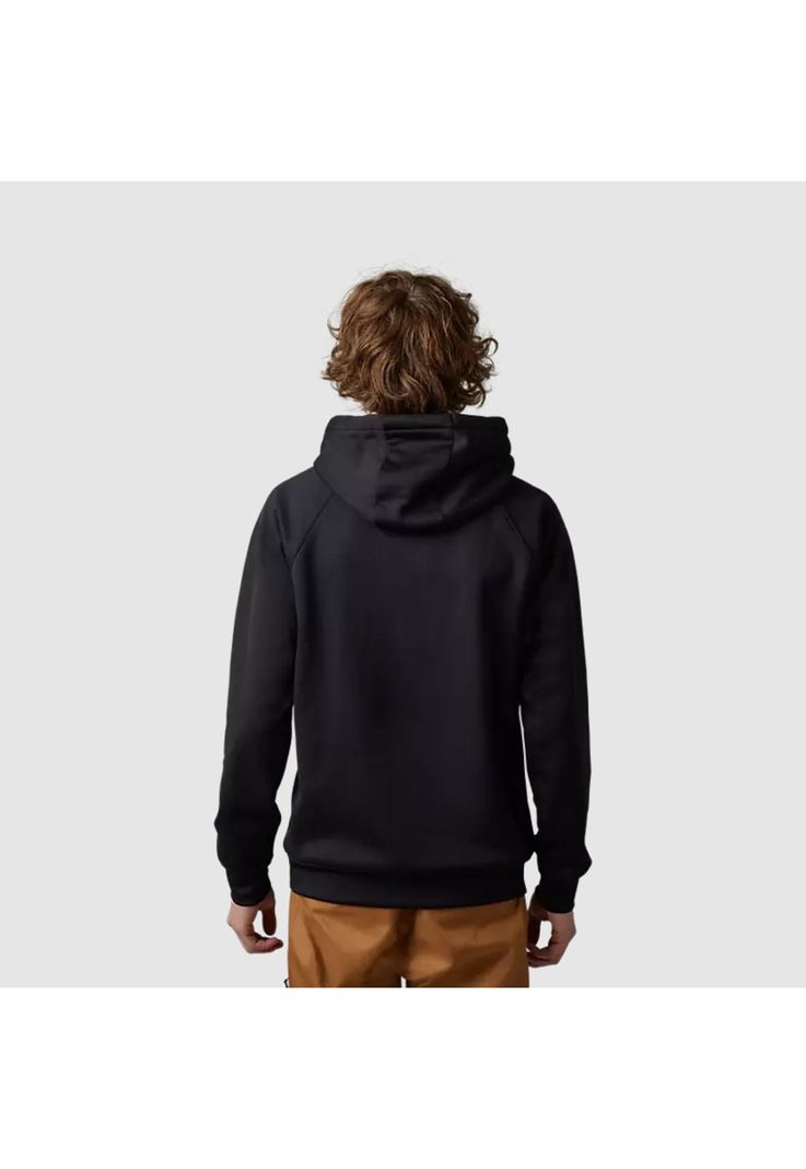 Poleron Lifestyle Pullover Shield con Capucha Negro Fox-2