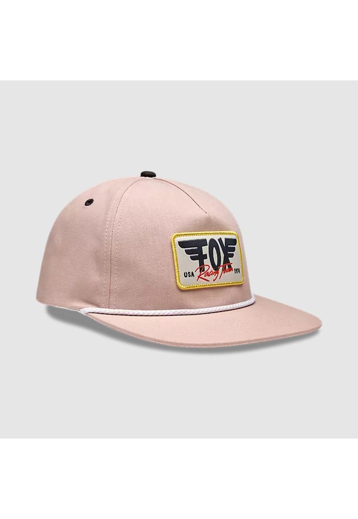 Gorro Jockey Lifestyle Mujer Snapback Logo Alas Rosado Fox-0