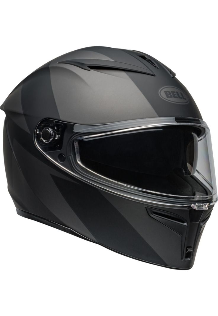 Casco Moto Lithium Shear Negro Matte/Gris Bell-1