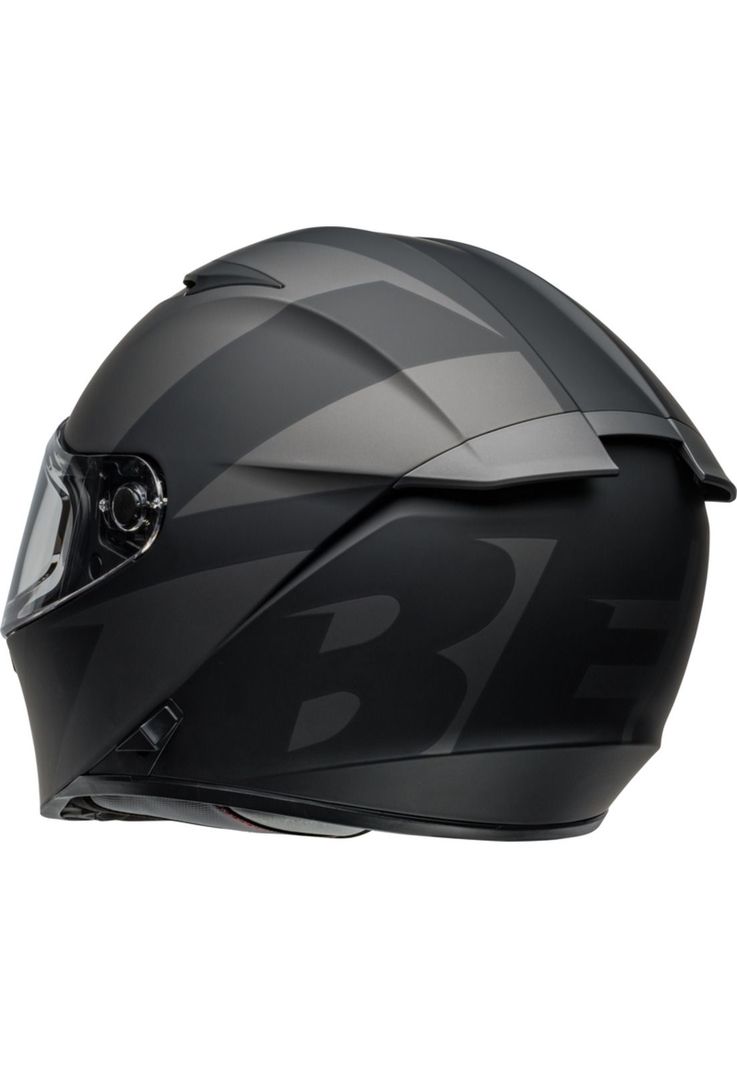 Casco Moto Lithium Shear Negro Matte/Gris Bell-4