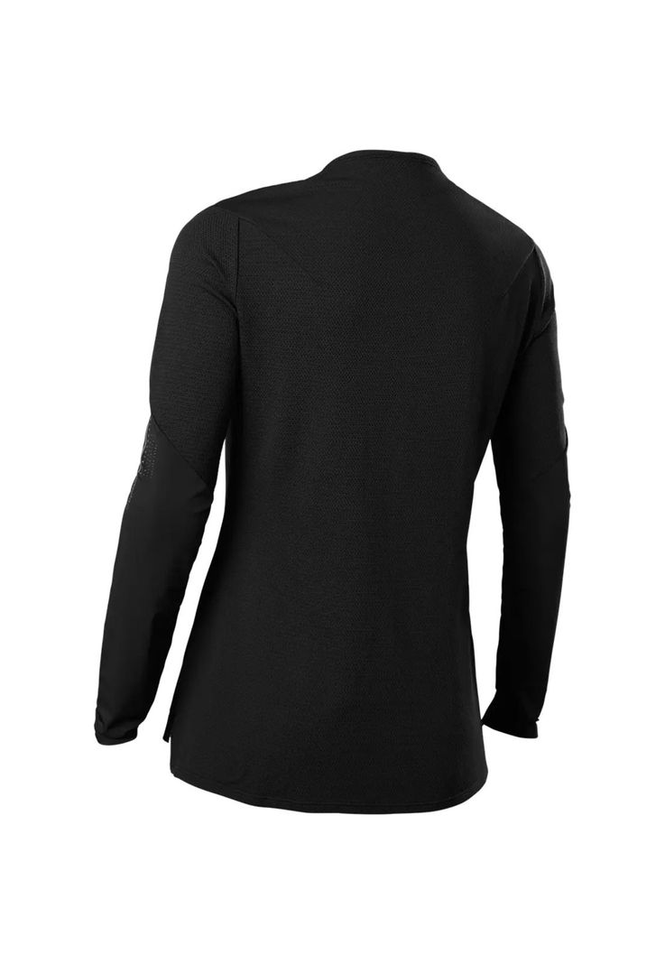 Polera Bicicleta Mujer Flexair Pro Manga Larga Negro Fox-1