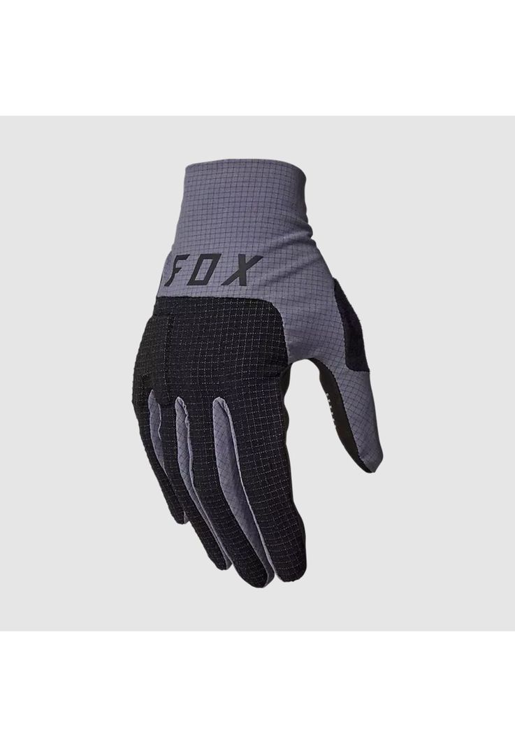 Guantes Bicicleta Flexair Pro Gris/Negro Fox-0