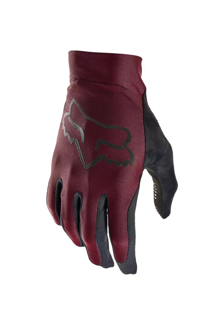 Guantes Bicicleta Felxair Morado Fox-0