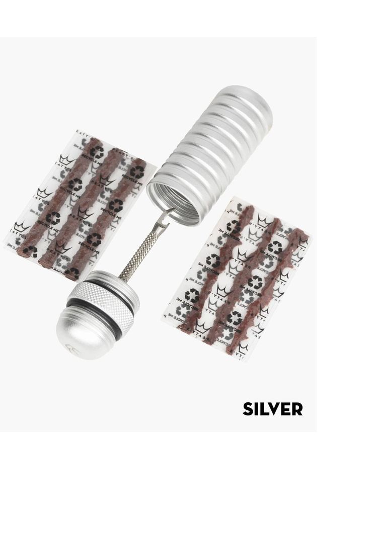 Kit de Reparacion Tubular Holeshot Plata Peaty´s-0