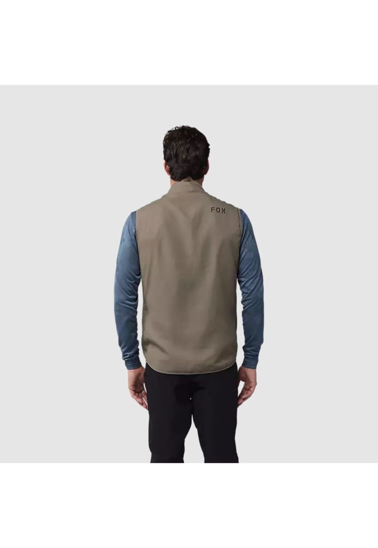 Chaqueta Cortavientos Bicicleta Ranger Sin Mangas Cafe Fox-3