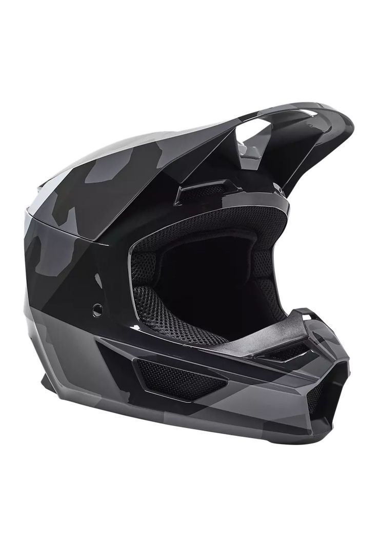 Casco Moto V1 BNKR Camo Negro Fox-0
