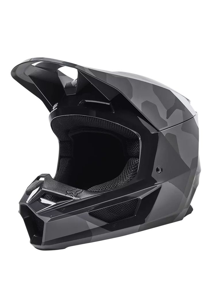 Casco Moto V1 BNKR Camo Negro Fox-1