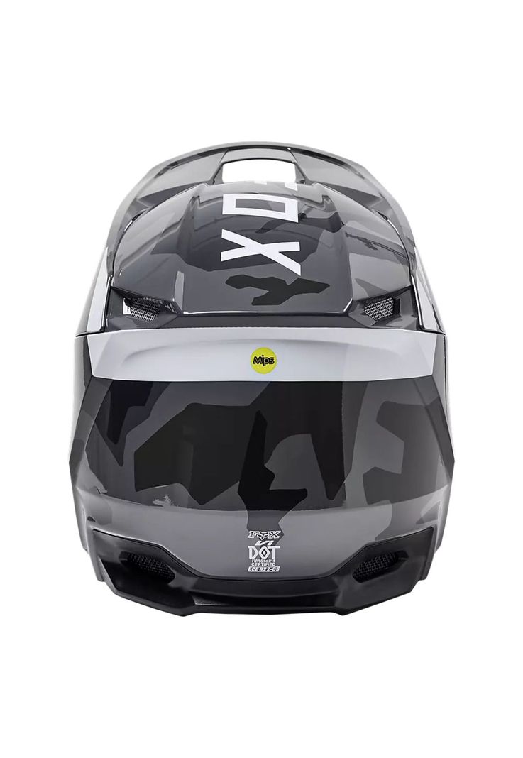 Casco Moto V1 BNKR Camo Negro Fox-3