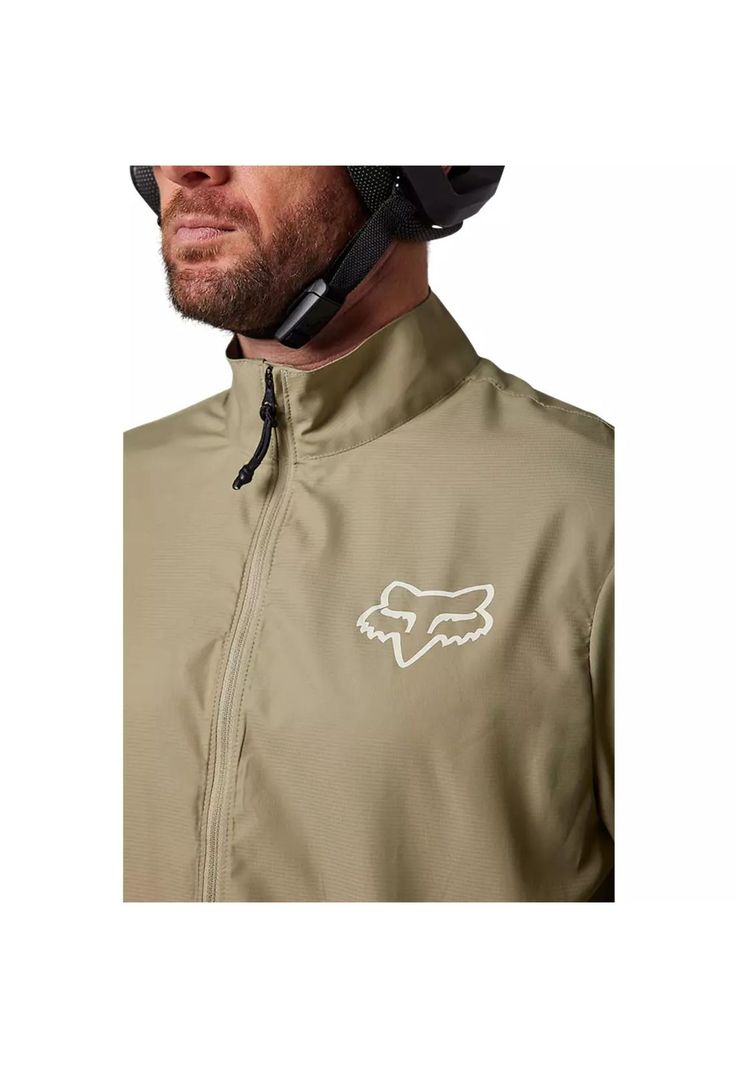 Chaqueta Cortavientos Bicicleta Ranger Cafe Fox-3