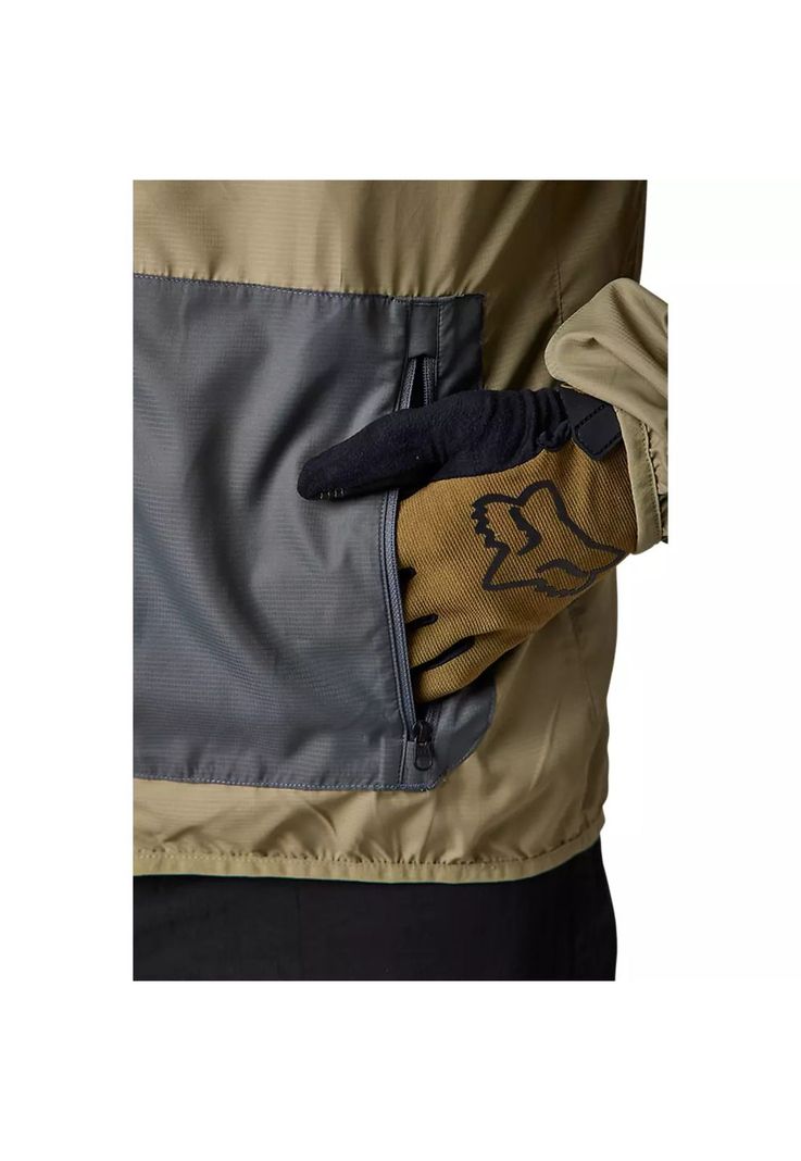 Chaqueta Cortavientos Bicicleta Ranger Cafe Fox-4